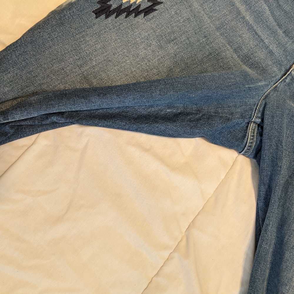 Embroidered Blue Jeans - Picture 8 of 8